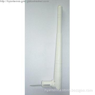 2.4G 4dBi White Rubber Antenna H